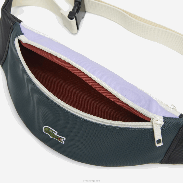 мушкарци торба у струку са ефектом пачворка 86882061 ноир лапоние перје цина л19 Lacoste