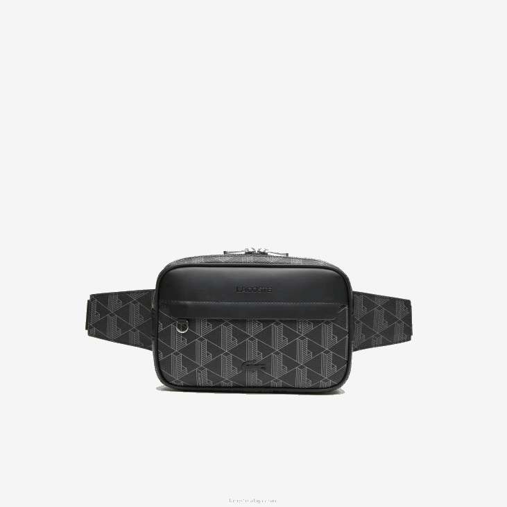 мушкарци мешавина торба за штампање монограма 86882080 монограм ноир грис х45 Lacoste