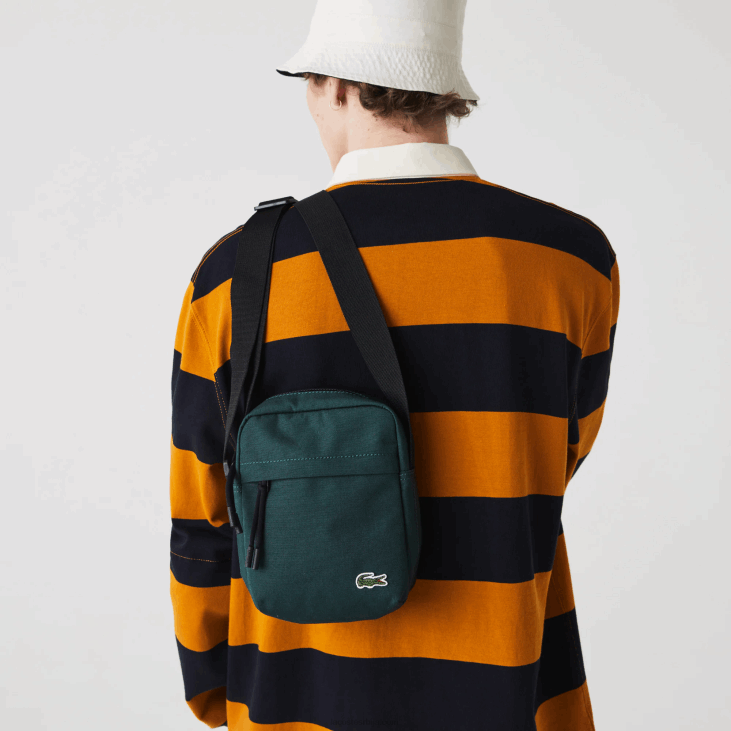 мушкарци неоцроц платнена вертикална вишенаменска торба 86882119 перје ноир г81 Lacoste