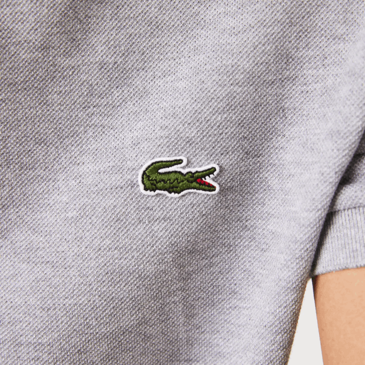 мушкарци оригинал л.12.12 слим фит поло 86881267 сиво кинеско двориште Lacoste