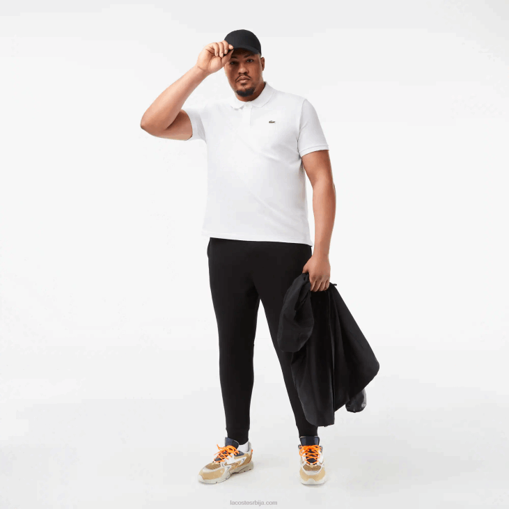 мушкарци оригинал л.12.12 слим фит поло 8688158 бела 001 Lacoste