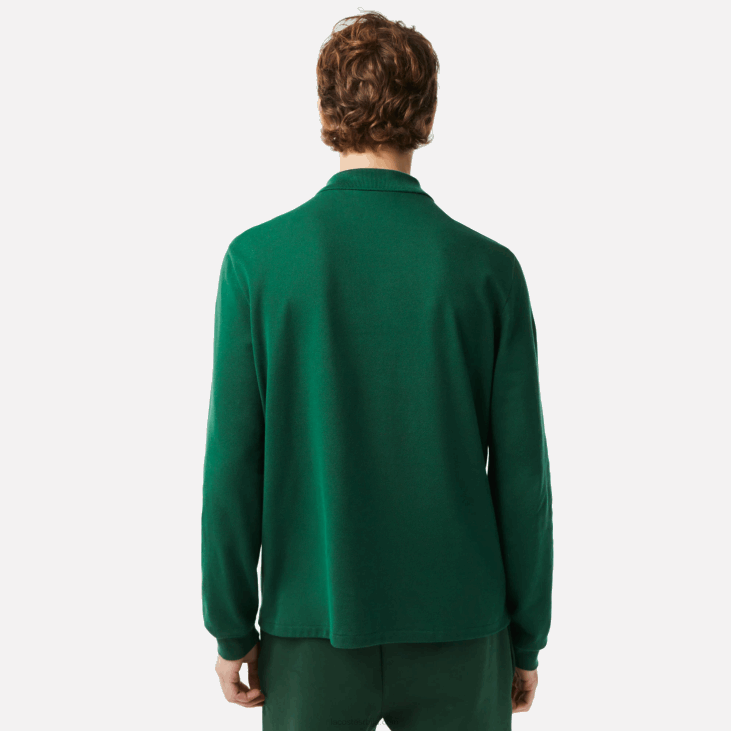 мушкарци оригинал поло дугих рукава л.12.12 8688746 зелена 132 Lacoste
