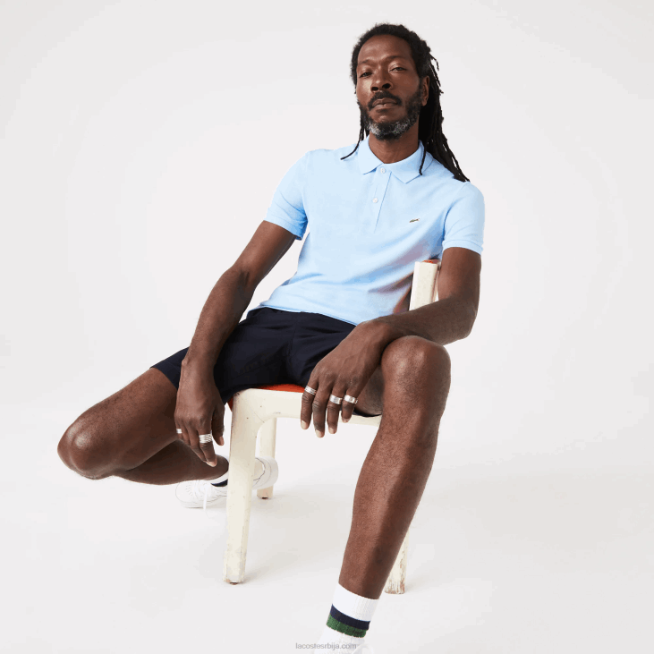 мушкарци оригинал л.12.12 слим фит поло 8688751 блуе хбп Lacoste