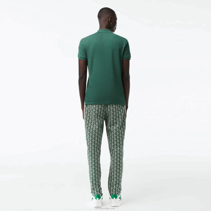 мушкарци оригинал л.12.12 слим фит поло 8688834 зелена 5хк Lacoste