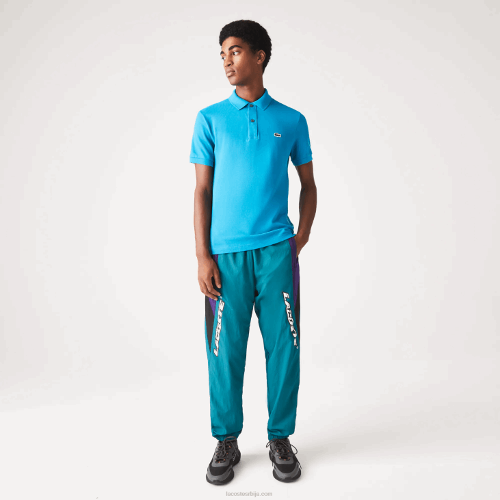 мушкарци оригинал л.12.12 слим фит поло 8688837 блуе гх9 Lacoste