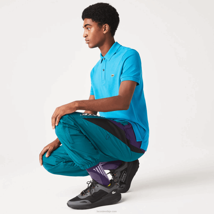 мушкарци оригинал л.12.12 слим фит поло 8688837 блуе гх9 Lacoste