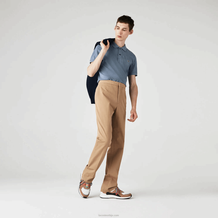 мушкарци оригинал л.12.12 слим фит поло 8688883 блуе цхине 1гф Lacoste