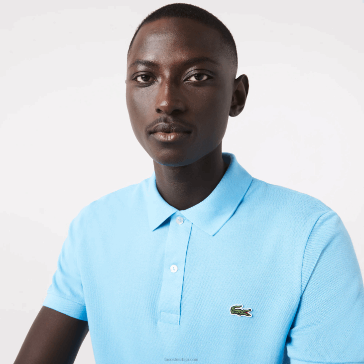 мушкарци оригинал л.12.12 слим фит поло 8688934 блуе зау Lacoste