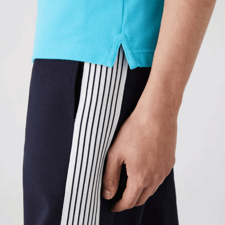 мушкарци оригинал л.12.12 слим фит поло 8688935 тиркизна хл5 Lacoste