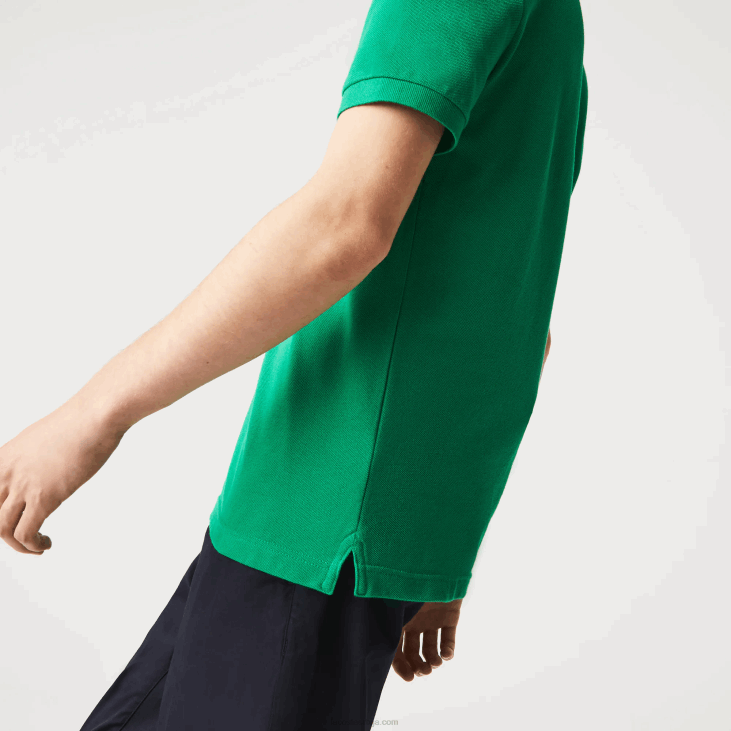 мушкарци оригинал л.12.12 слим фит поло 8688940 зелени лдм Lacoste