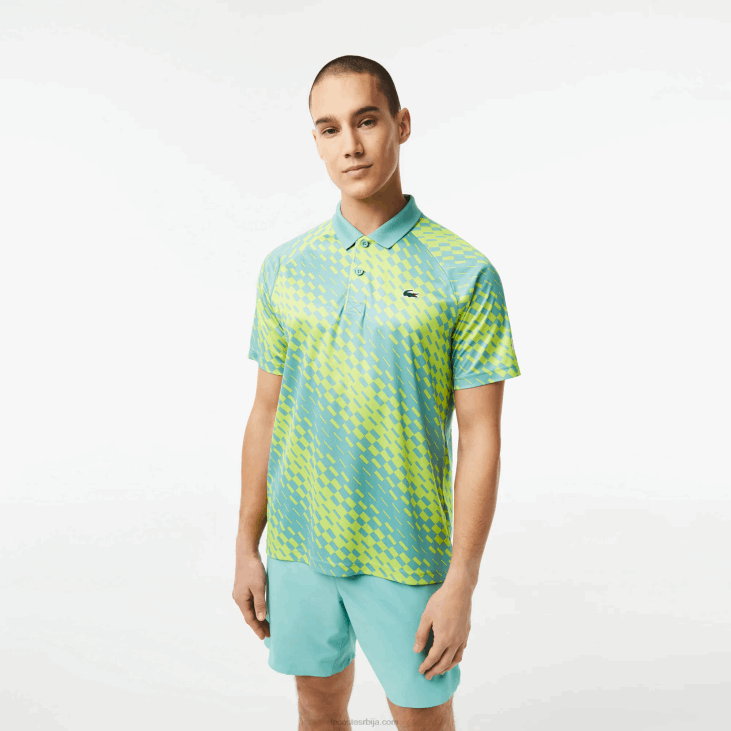 мушкарци тенис х новак ђоковић фан верзија поло 8688111 мента зли Lacoste