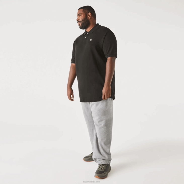 мушкарци памук петит пикуе поло - плус сизе - велики 8688170 црна 031 Lacoste