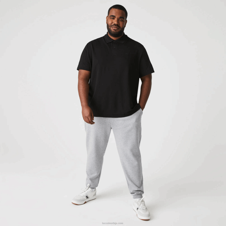 мушкарци активно кретање прозрачно памучно пике поло 8688173 црна 031 Lacoste