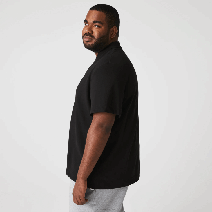 мушкарци активно кретање прозрачно памучно пике поло 8688173 црна 031 Lacoste