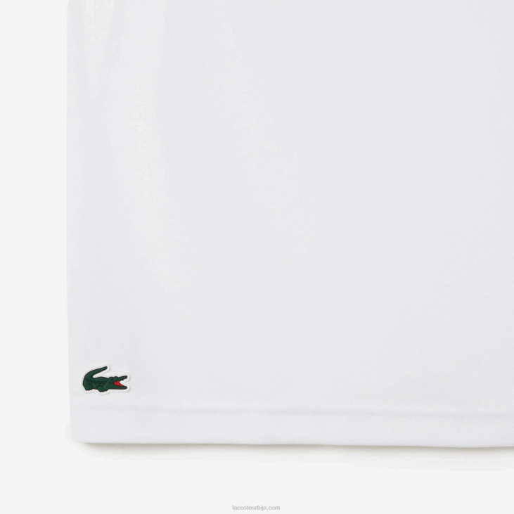 мушкарци спорт Мајами отворено издање пике поло 8688205 бела 001 Lacoste