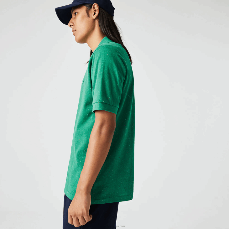 мушкарци памучни пике поло класичног кроја са шарама 8688593 зелено 7бс Lacoste