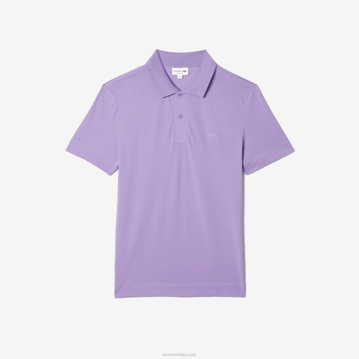 мушкарци активно кретање прозрачно памучно пике поло 8688602 пурпле гфу Lacoste