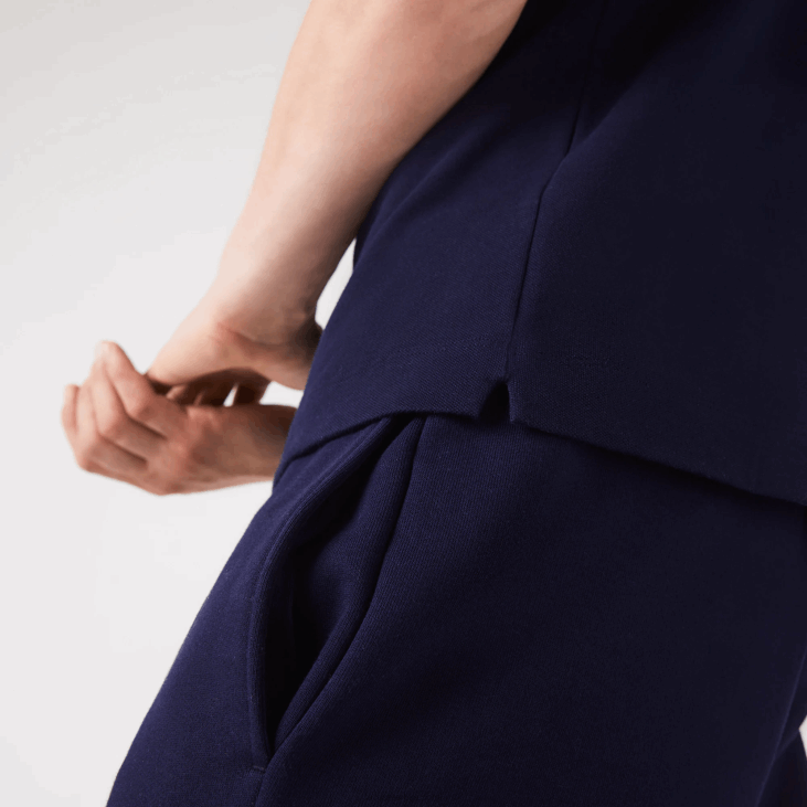 мушкарци смарт парис стретцх памучни пике поло 8688611 тамноплава 166 Lacoste