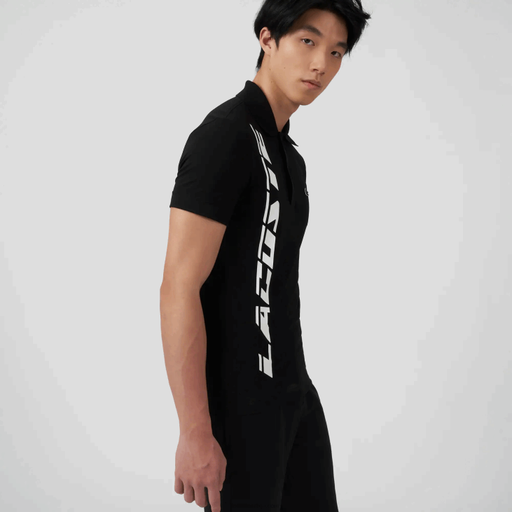 мушкарци пике поло стандардног кроја 8688626 црна 031 Lacoste