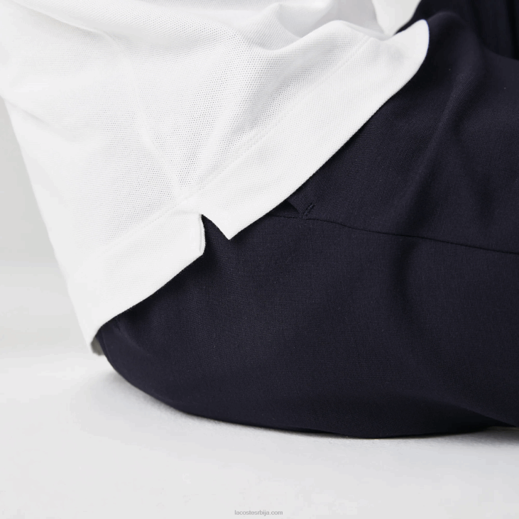 мушкарци смарт парис стретцх памучни пике поло 868880 бела 001 Lacoste