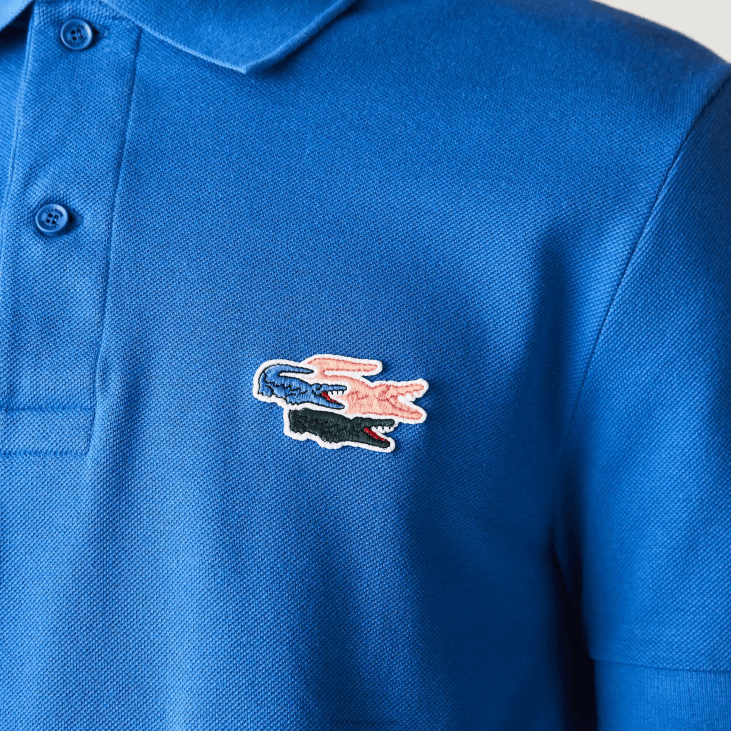 мушкарци поло мајица од органског памука обичне крокодиле 8688844 блуе кпт Lacoste