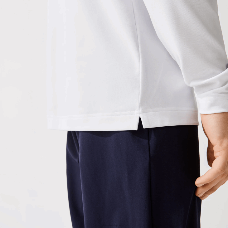 мушкарци спортски прозрачни голф поло 8688847 бела тамноплава 522 Lacoste