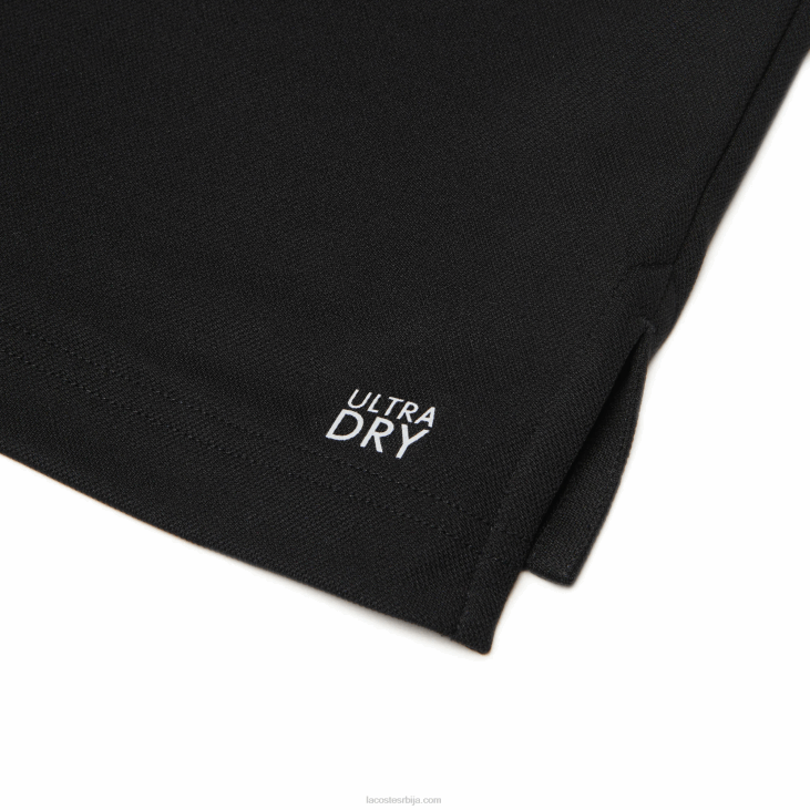 мушкарци спортски прозрачни анти-ув пике поло 8688886 црна 031 Lacoste