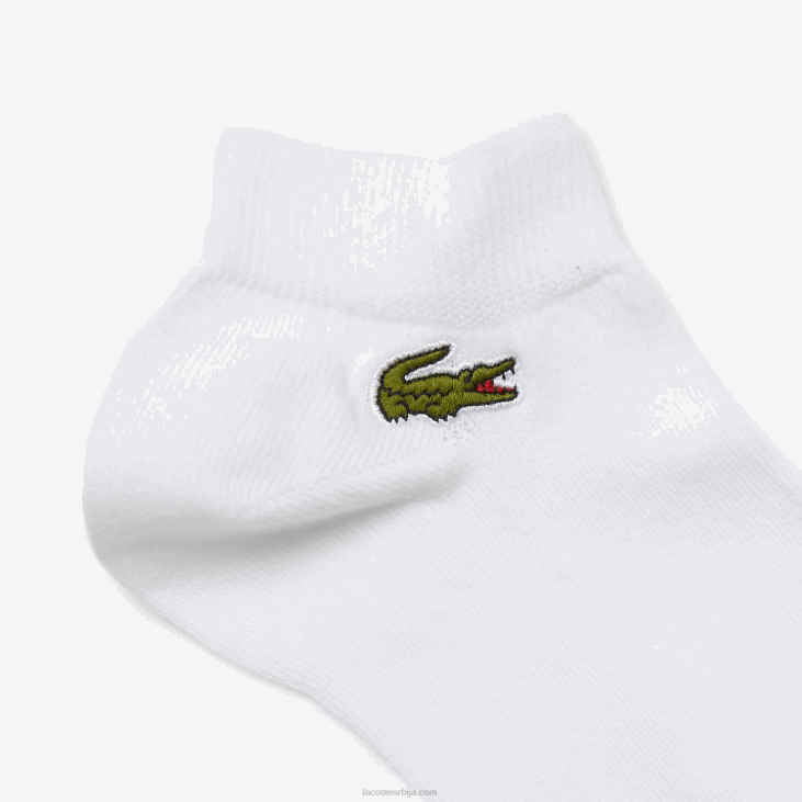 мушкарци спортске деколтиране чарапе 3 ком 8688511 бела з92 Lacoste