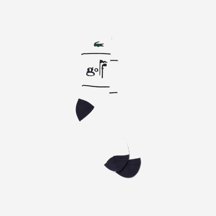 мушкарци чарапе за голф 8688521 бела тамноплава ев0 Lacoste