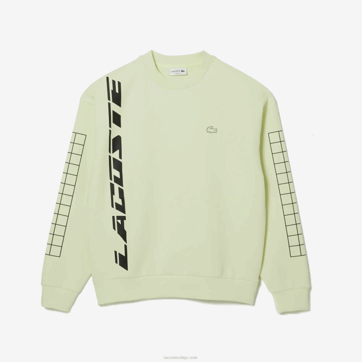 мушкарци слободна пикуе дуксерица 86881000 жута 6гд Lacoste