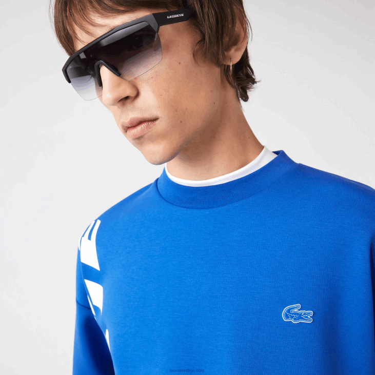 мушкарци слободна пикуе дуксерица 86881001 плава к1к Lacoste