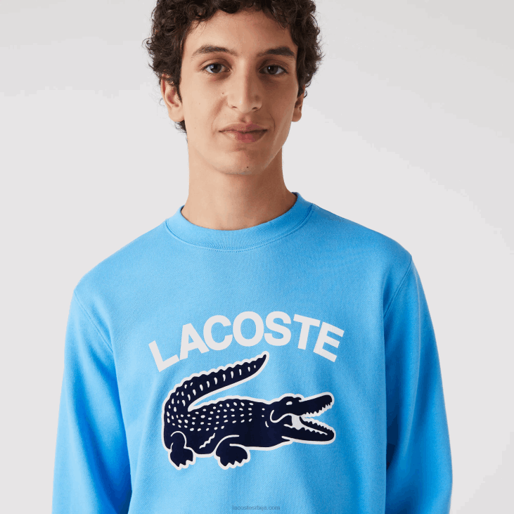 мушкарци дуксерица са крокодилским изрезом 86881031 плава 4ка Lacoste