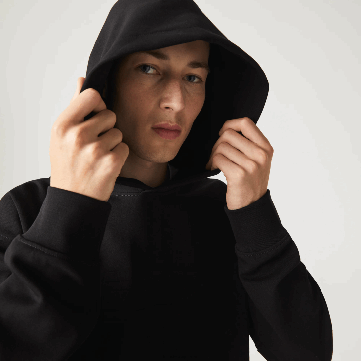мушкарци дуксерица с капуљачом слободног кроја 86881053 црна 031 Lacoste