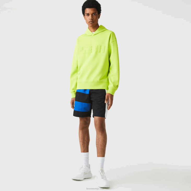 мушкарци дуксерица с капуљачом слободног кроја 86881054 жута 90в Lacoste