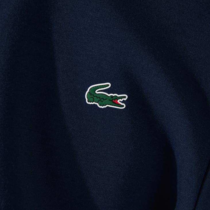 мушкарци спортска дуксерица од мрежастих панела 86881064 тамноплава 423 Lacoste