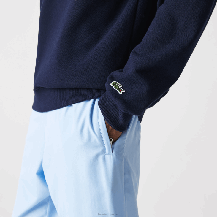 мушкарци фротир дуксерица са округлим изрезом 86881160 тамноплава 166 Lacoste