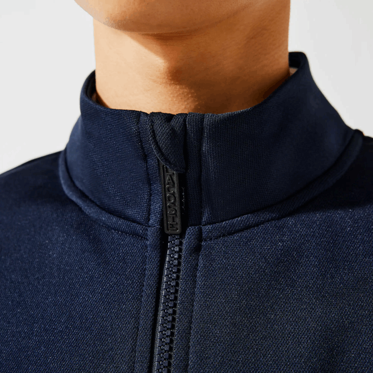 мушкарци спорт пикуе дукс са патентним затварачем 86881205 бела тамноплава р20 Lacoste