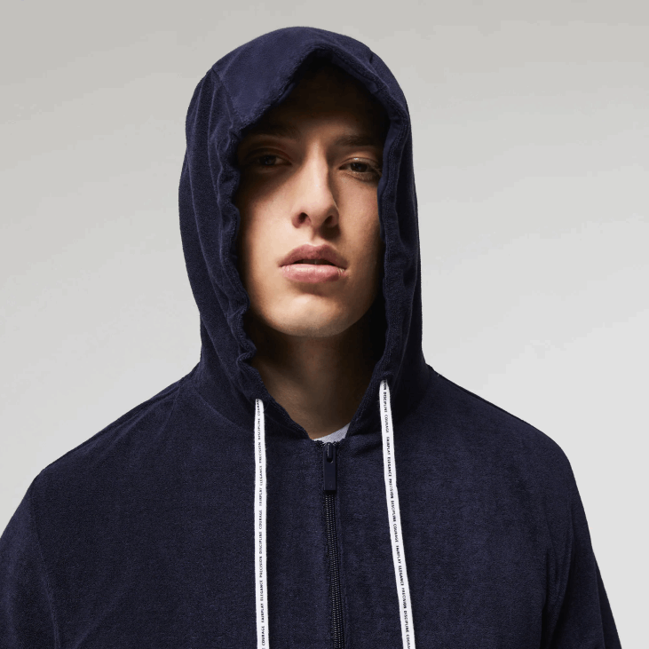 мушкарци лоунге дукс од фротира са патентним затварачем 86881276 тамноплава 166 Lacoste