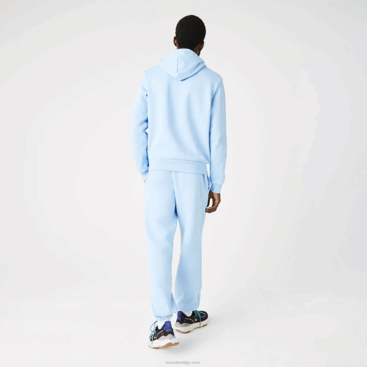 мушкарци дуксерица од органског памука са капуљачом 8688267 блуе хбп Lacoste