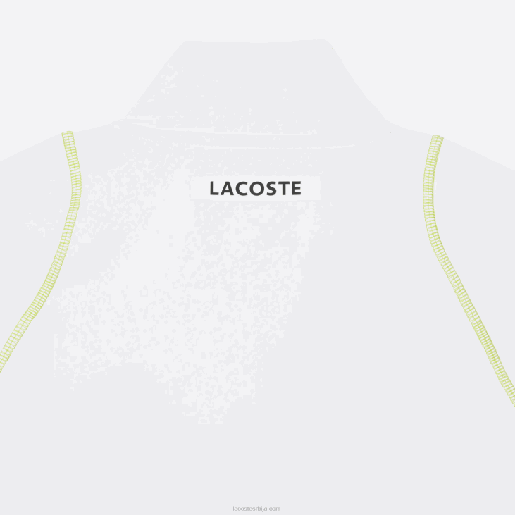 мушкарци тенис к даниил медведев дукс са патентним затварачем 8688311 бело жуто вуи Lacoste