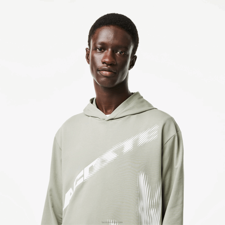 мушкарци контрастна крок дуксерица 8688547 каки зелена г21 Lacoste