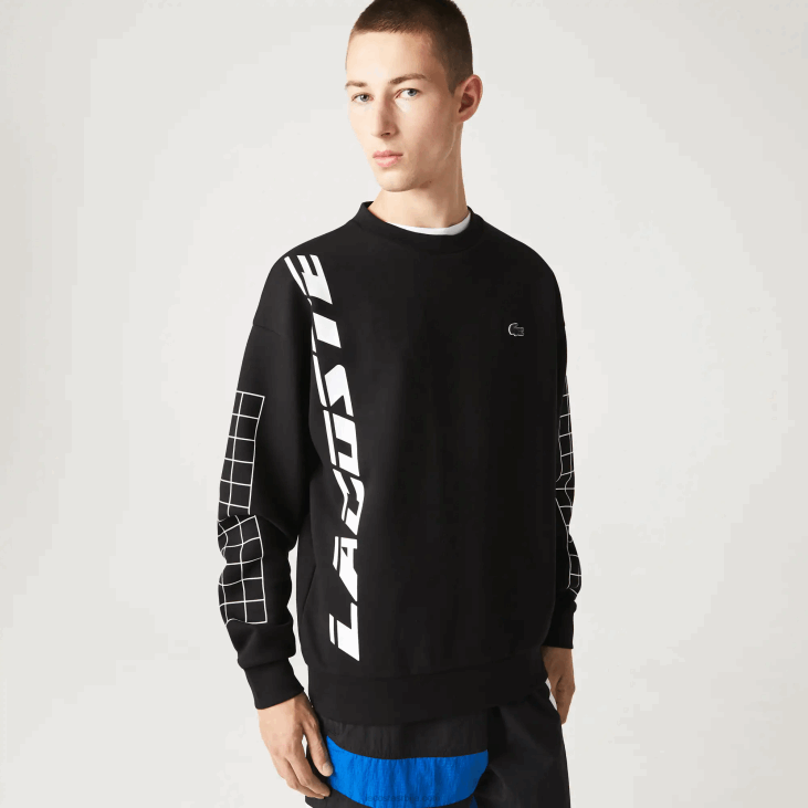 мушкарци слободна пикуе дуксерица 8688999 црна 031 Lacoste