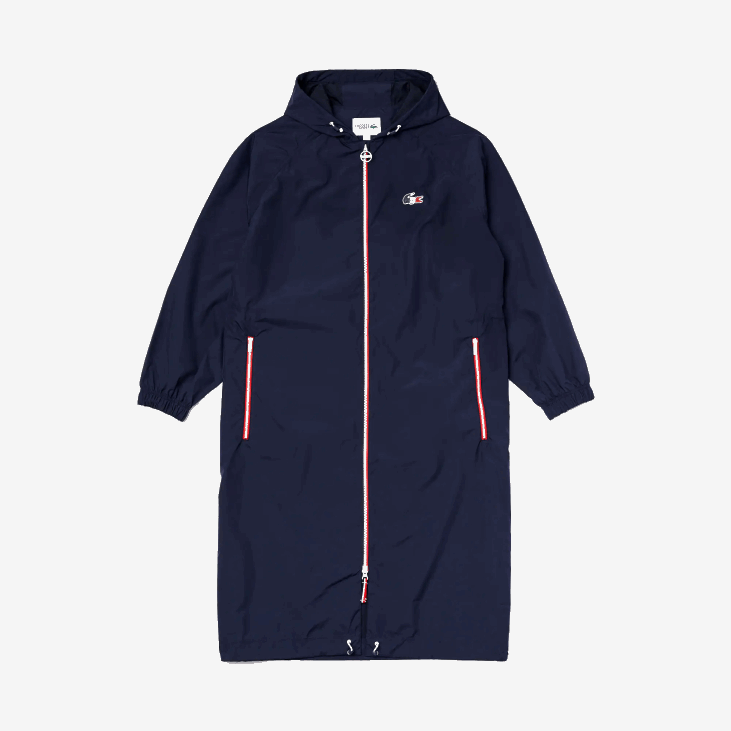 мушкарци спорт Френцх Спортинг Спирит едитион склопиви кишни мантил 86881296 тамноплава бела црвена закон Lacoste