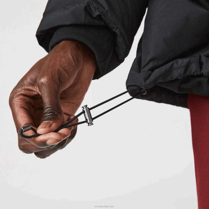 мушкарци дуги пуфер капут са одвојивом капуљачом 86881317 црна 031 Lacoste