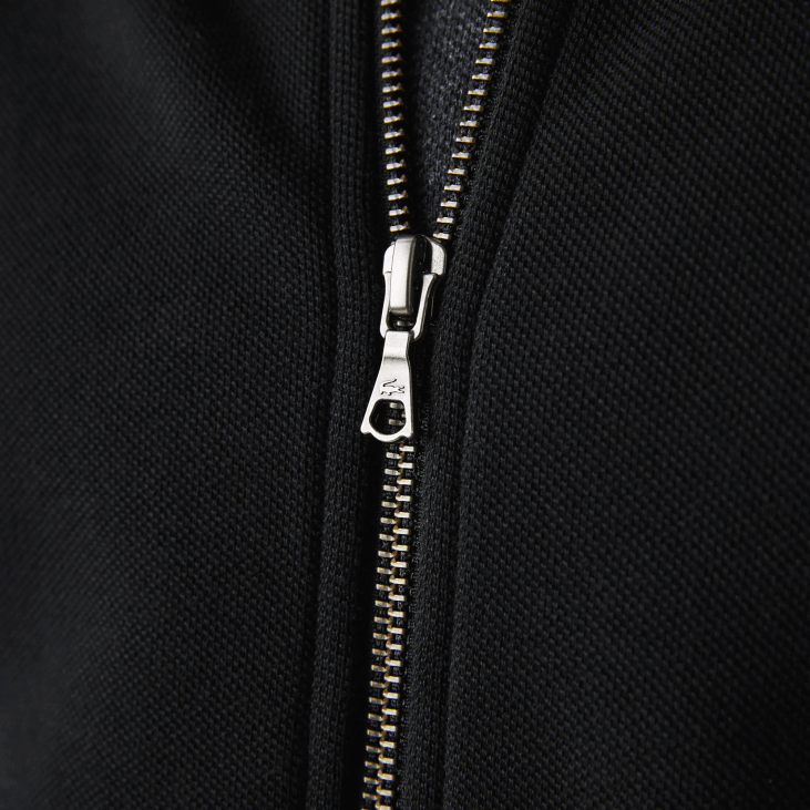 мушкарци јакна од пике флиса са рајсфершлусом 86881034 црна 031 Lacoste