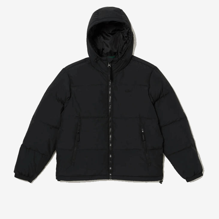 мушкарци прошивена водоодбојна јакна 86881210 црна 031 Lacoste