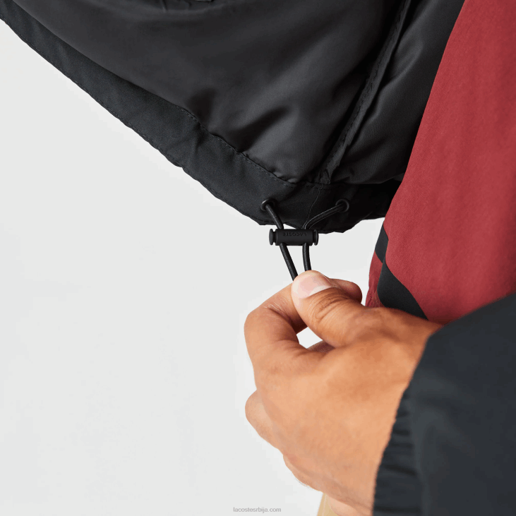 мушкарци прошивена водоодбојна јакна 86881210 црна 031 Lacoste
