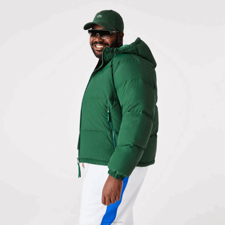 мушкарци прошивена водоодбојна јакна 86881211 зелена 132 Lacoste