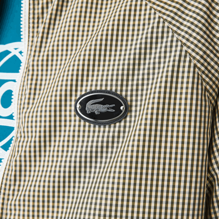 мушкарци јакна од кепера са капуљачом 86881232 беж морнарско бела каки зелена 87е Lacoste