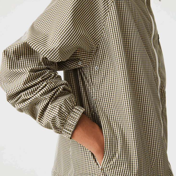 мушкарци јакна од кепера са капуљачом 86881232 беж морнарско бела каки зелена 87е Lacoste